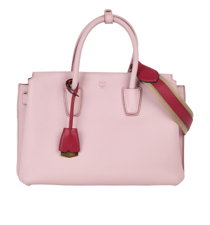 Medium MCM Milla Tote Bag, front view